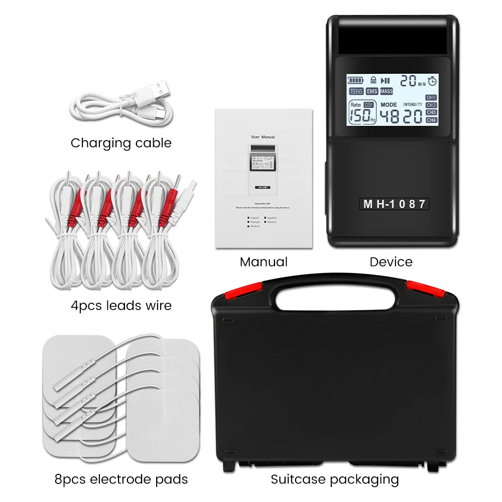 JBMBHC EMS TENS Unit Muscle Therapy Stimulator Physiotherapy