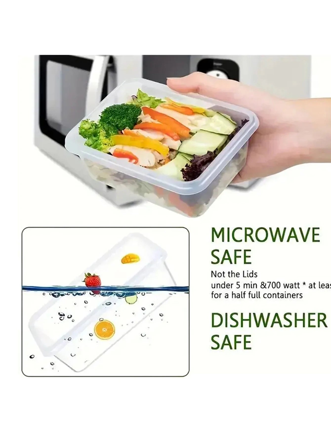 Food Storage Containers Set 24 Pieces With Labels And Pens