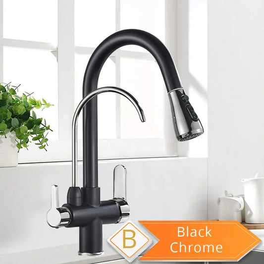 Rozin Purification Kitchen Faucet With 360 Rotating Sprayer