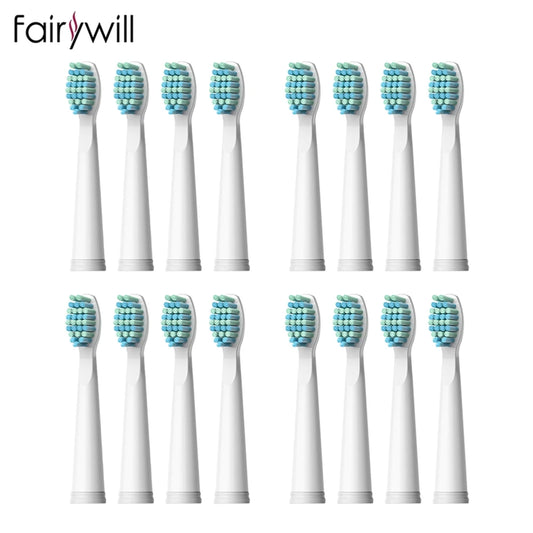 Fairywill Sonic Toothbrush Heads Replacement For FW-507 FW-508 FW-917