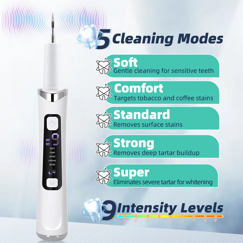 Ms.Dear 5 Mode Electric Ultrasonic Dental Scaler For Oral Care
