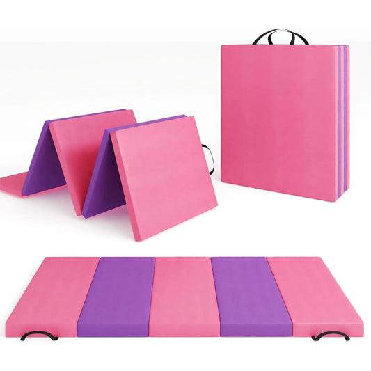 TWISTER.CK Folding Gym Mat Extra Thick High Density Foam Nonslip