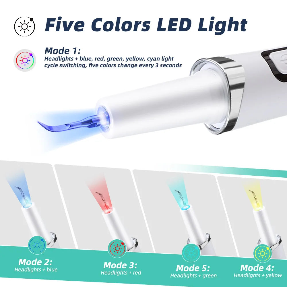 Ms.Dear 5 Mode Electric Ultrasonic Dental Scaler For Oral Care