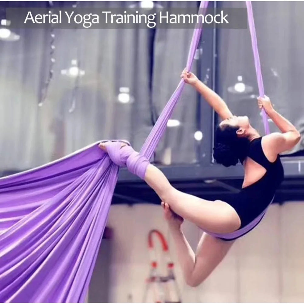 SYCYKA Aerial Silks Equipment Set for Home Studio