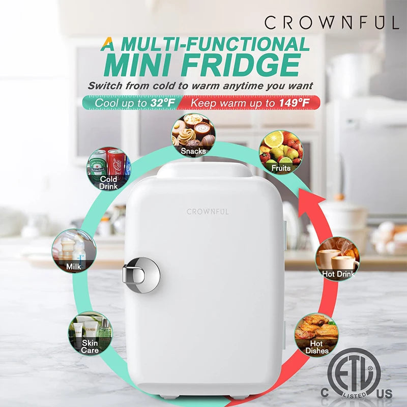 Mini Multifunction Refrigerator Portable Car Fridge For Travel